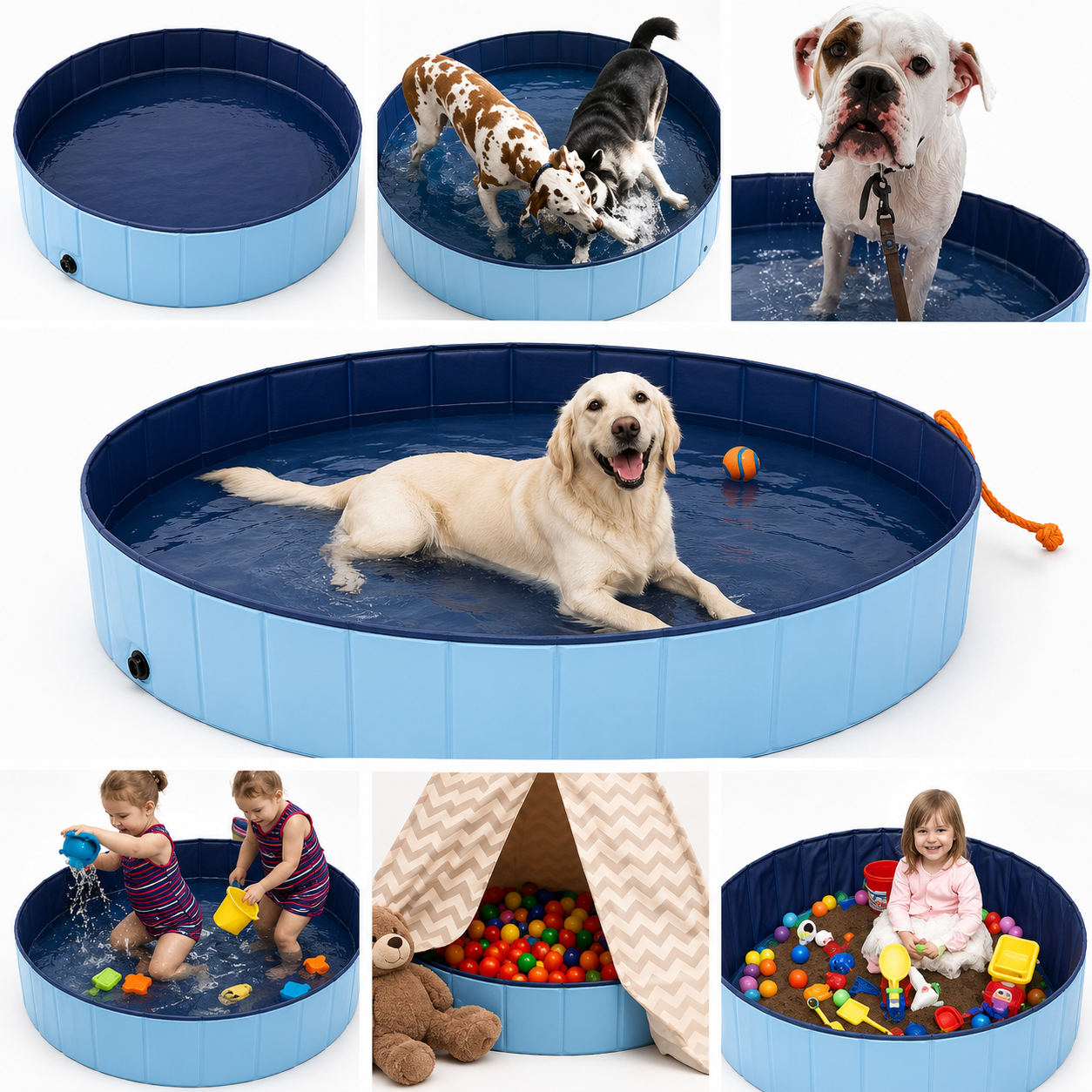 Foldable Pet Swimming Pool
