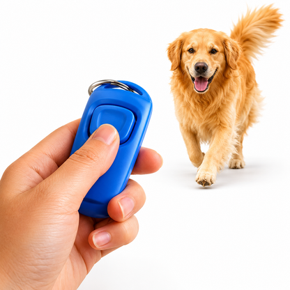 Dog Whistle with Clicker – 2-in-1 Trainer